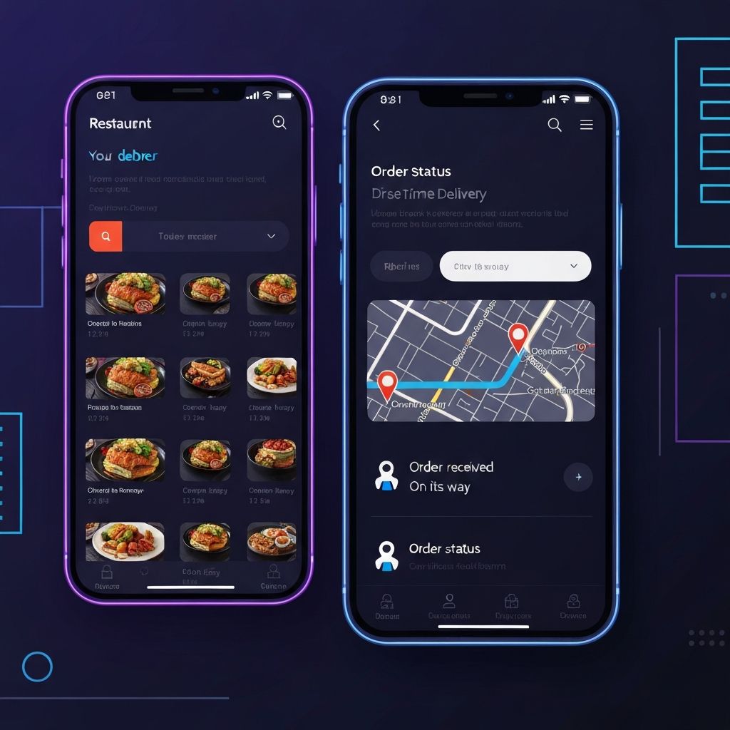 تطبيق توصيل طعام
